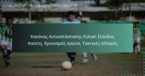 Κανόνας Αντικατάστασης Futsal: Είσοδος παίκτη, Χρονισμός αγώνα, Τακτικές αλλαγές